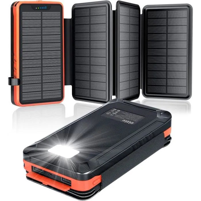 Power bank solar con paneles plegables - vista 2