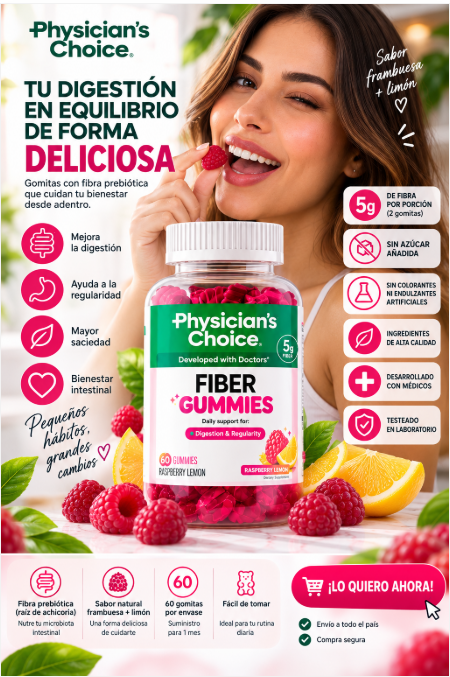 Gomitas de fibra prebiótica - vista 2