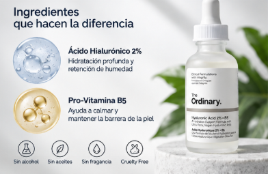 Ácido hialurónico 2% + B5 The Ordinary - vista 4