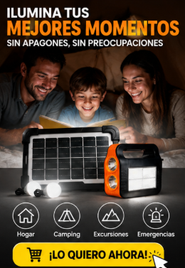 Kit de iluminación solar para camping BK-999B - vista 4