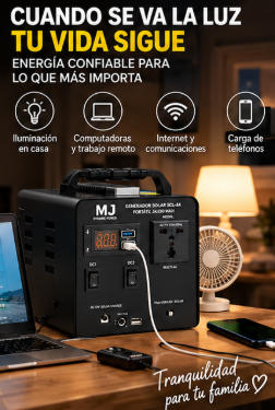 Generador solar portátil 24000mAh - vista 4