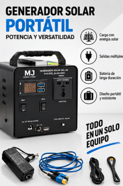 Generador solar portátil 24000mAh - vista 5
