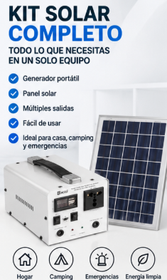 Generador solar portátil 12000mAh - vista 4