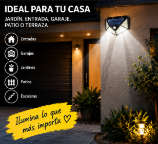 Aplique solar con sensor de movimiento - vista 6