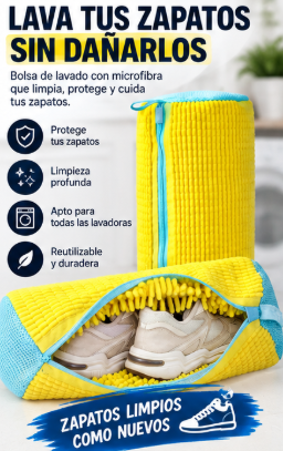Bolsa para lavar zapatos en lavadora - vista 4