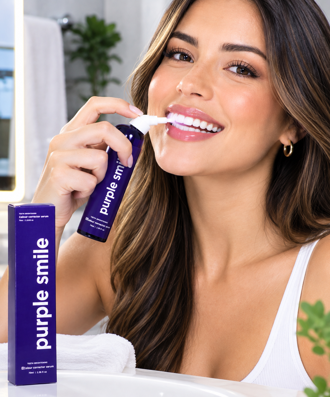 Espuma dental Purple Smile - vista 3