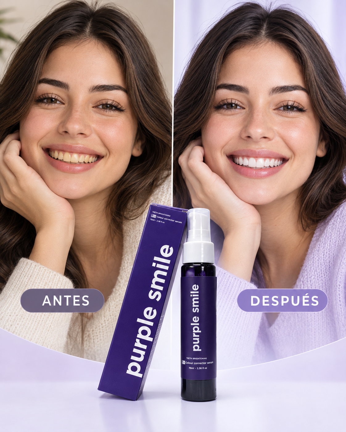 Espuma dental Purple Smile - vista 2